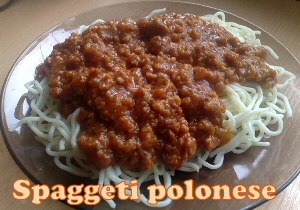 spagetti polonese